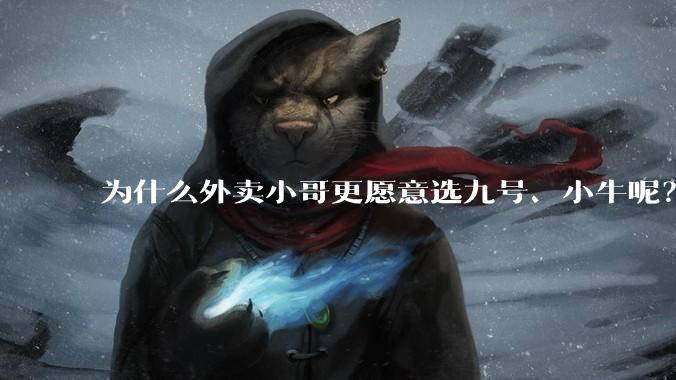 为什么外卖小哥更愿意选九号、小牛呢？