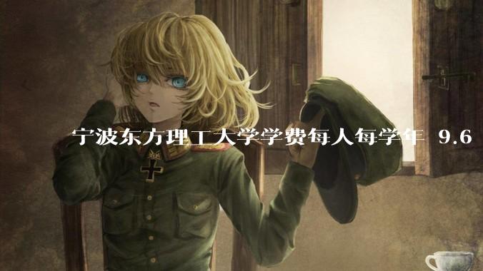 宁波东方理工大学学费每人每学年 9.6 万，为什么会这么贵？